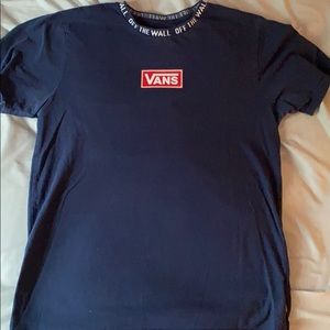 Navy Blue Vans T Shirt